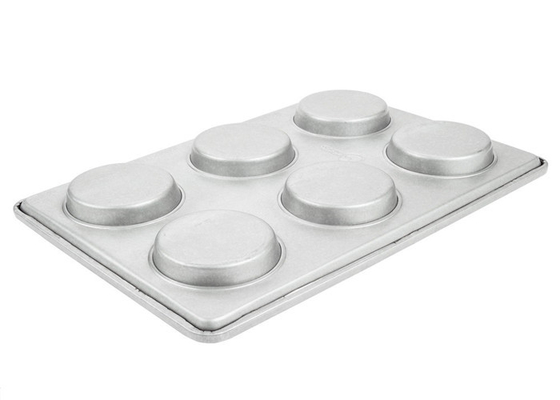 RK Bakeware China Foodservice NSF No adhesivo Comerciante de acero aluminizado Muffin Cupcake bandeja de horneado