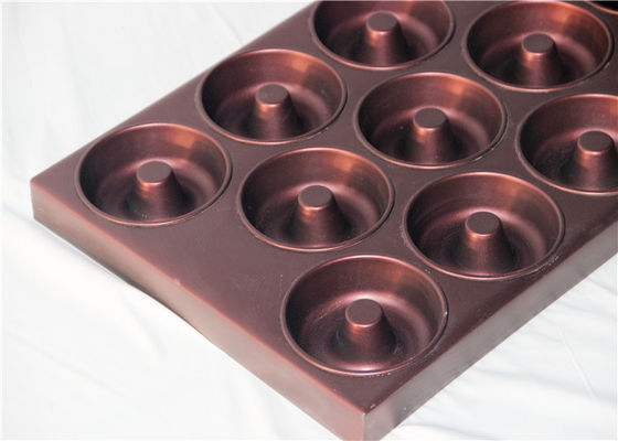 Catorce moldes para pasteles del mollete del buñuelo 720x400x40m m de las tazas