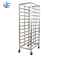 RK Bakeware China-15 Pan Mesa de vapor de aluminio de trabajo pesado / estante de paneles