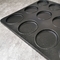 No palillo 12 tazas de Al Steel Cake Baking Trays del interior del silicio