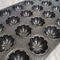 24 magdalenas de aluminio Tray Non Stick de la bandeja 1.0m m de la torta de la cavidad que cuecen
