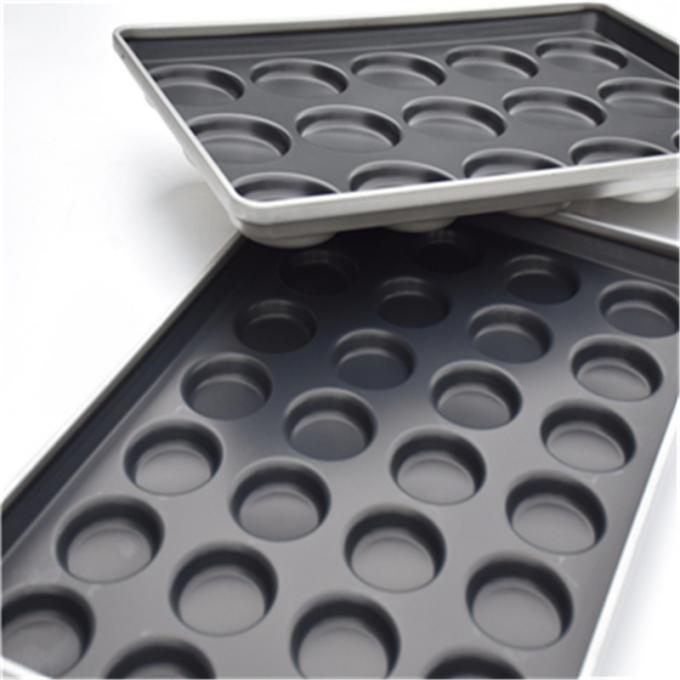 RK Bakeware China Foodservice 2,5 pulgadas sin pegamento Mini hamburguesa bandeja 0