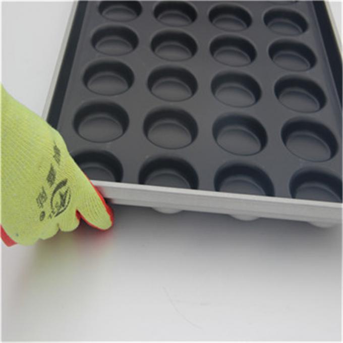 RK Bakeware China Foodservice 2,5 pulgadas sin pegamento Mini hamburguesa bandeja 3