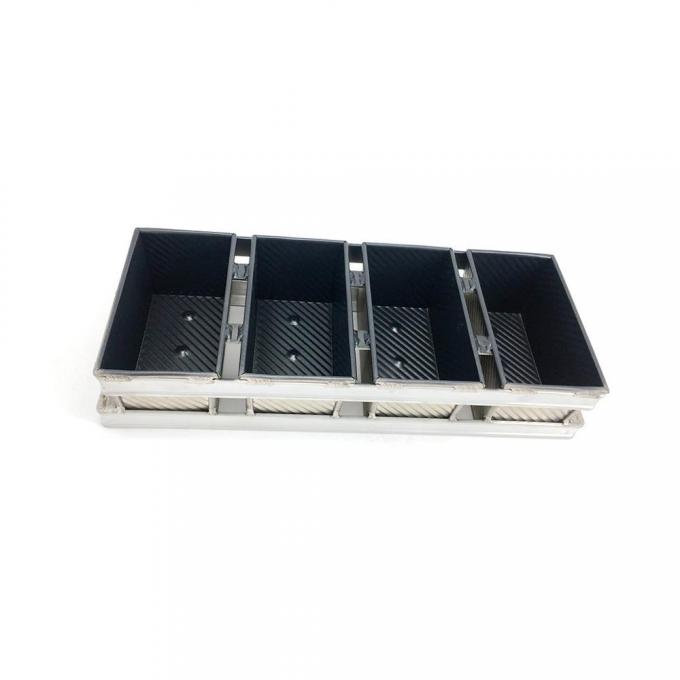 Rk Bakeware China-600g No adhesivo 4 correas Granja Sandwich blanco lata de pan 7