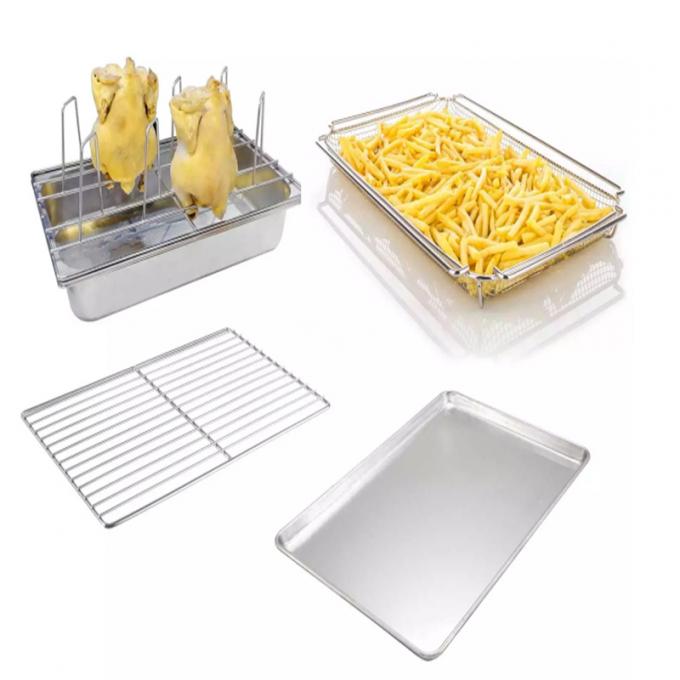 Rk Bakeware China-18&rdquor; & 16&rdquor; SUS304 Stainless Steel Bakery Bread Cooling Wires Cooling Rack for Australia Bakeries