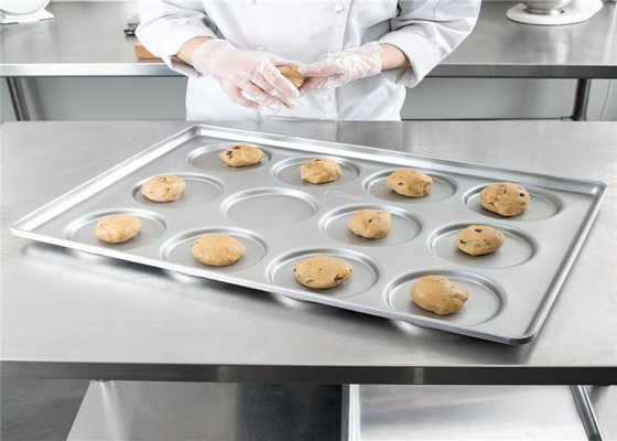 RK Bakeware China Foodservice NSF Custom Panadería al por mayor Comercial Hamburguesa bandeja de bollo / Top de muffins / bandeja de galletas