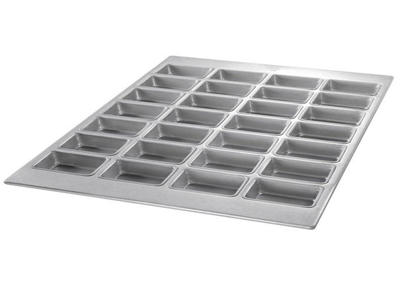 RK Bakeware China Foodservice NSF 28 Compartimiento acristalado de acero aluminizado Mini Pan Pan de hornear