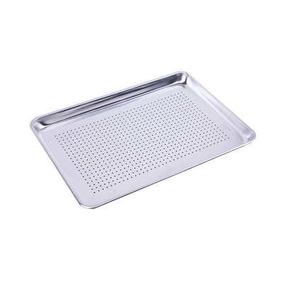 Rk Bakeware China-40855 tamaño completo 16 medidor acristalado 12 7/8 &quot;X17 3/4&quot; de aluminio de hoja de pan de la bandeja