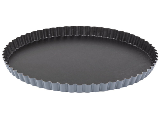 RK Bakeware China-Mackies Fluted Quiche Pan sin pegamento con fondo extraíble