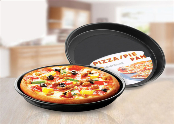 RK Bakeware China Foodservice NSF Hard Coat Patio redondo de pastel personalizado, Patio de pizza de acero inoxidable