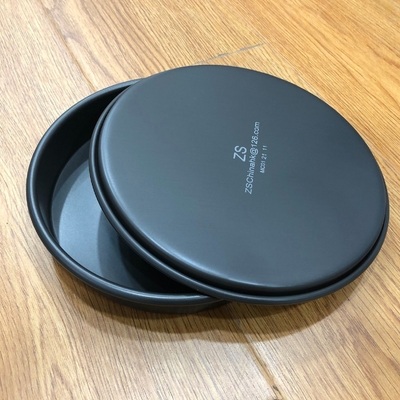 RK Bakeware China Foodservice NSF 1 libra de anodizado de aluminio duro Mousse Pan y tapa de pastel