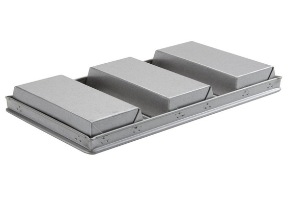 RK Bakeware China Foodservice NSF 3 correa 800 g de aluminio glaseado Pullman Pan de pan Pan de pan