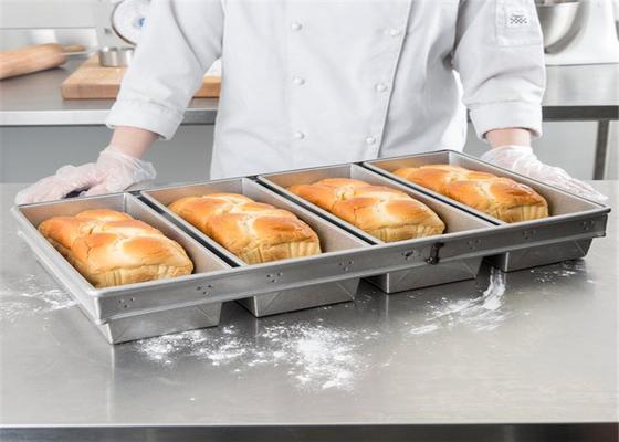 RK Bakeware China Foodservice NSF Personalizado 680g 4 Cintas Glaseado Pan de pan sin pegamento