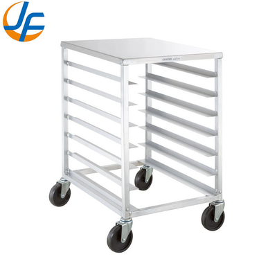 Rk Bakeware China Foodservice NSF Aluminio Fin de la carga bajo el mostrador Prep Top Sheet Bun Pan Rack