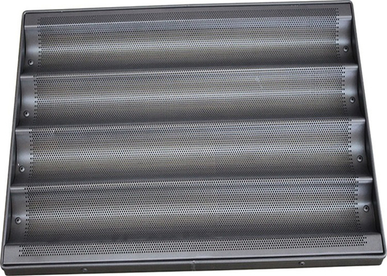 RK Bakeware China Baguette de aluminio vidriado bandeja para hornear / sartén para perritos calientes / bandejas para magdalenas