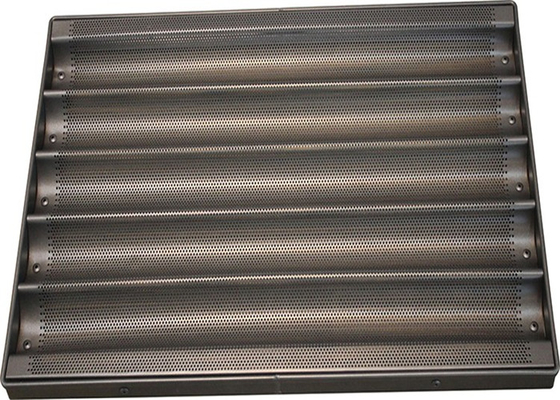 RK Bakeware China Baguette de aluminio vidriado bandeja para hornear / sartén para perritos calientes / bandejas para magdalenas