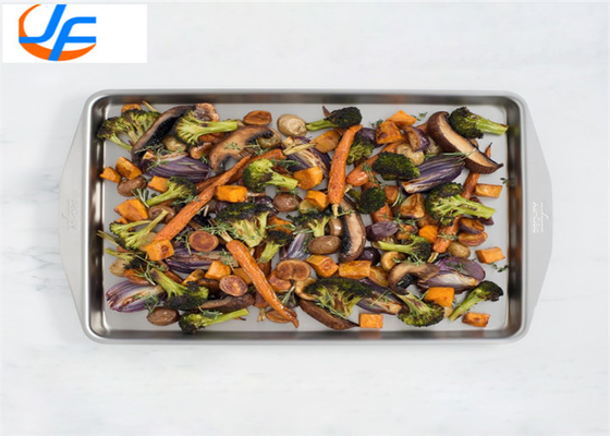 RK Bakeware China bandeja de horneado de acero inoxidable y aluminio bandeja de rollo de gelatina de aluminio