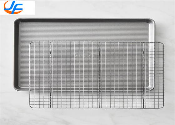RK Bakeware China bandeja de horneado de aluminio con alambre de enfriamiento