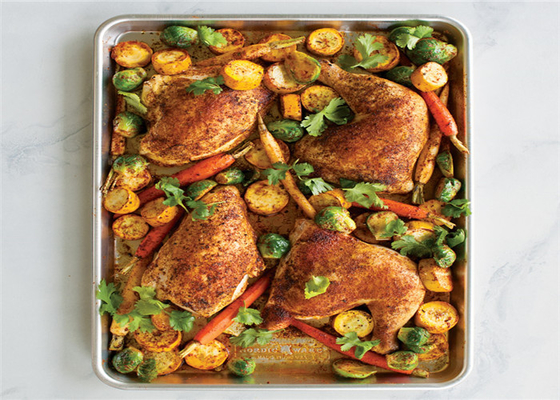 RK Bakeware China horno de aluminio bandeja de horneado sartén