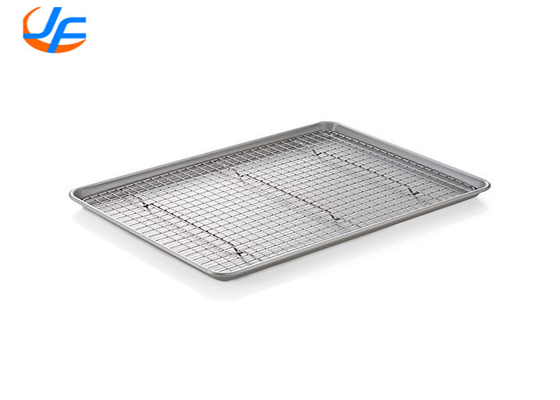 RK Bakeware China tamaño completo 18X26 pulgadas Comercial de aluminio de hoja de galletas bandeja de horneado