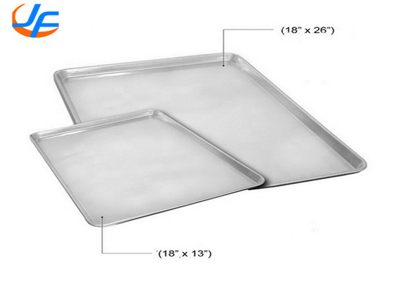 RK Bakeware China Perforado 18x26x1 pulgadas de tamaño completo bandeja de horneado de aluminio esmaltado