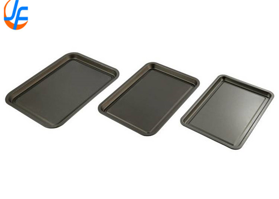 RK Bakeware China Servicio de alimentos bandeja de horneado de aluminio no adhesivo / bandejas de horneado profesionales bandeja de hoja de galletas