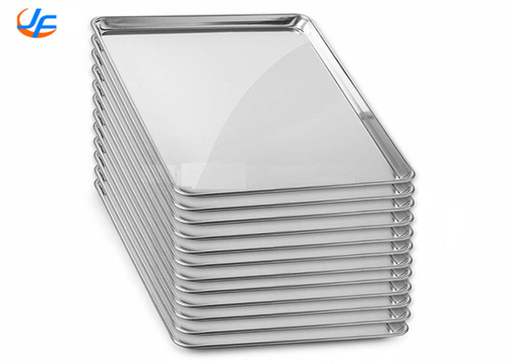 RK Bakeware China 400x600 mm bandeja de horneado de aluminio, bandeja de horneado de pan de pan de aluminio hoja de galleta