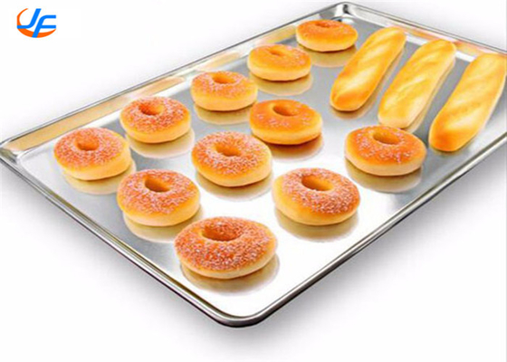 RK Bakeware China 400x600 mm bandeja de horneado de aluminio, bandeja de horneado de pan de pan de aluminio hoja de galleta