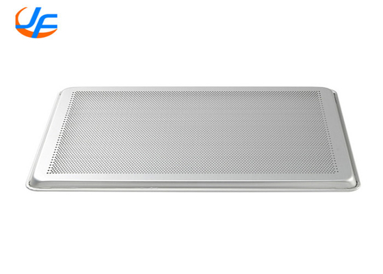 RK Bakeware China bandeja de horneado de aluminio peforado / bandeja de horneado de pan perforado plana