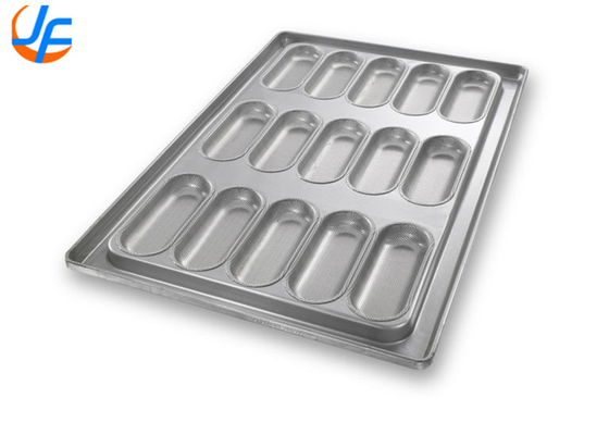 RK Bakeware China Foodservice 49015 Chicago Acero acristalado metálico aluminizado de tamaño completo