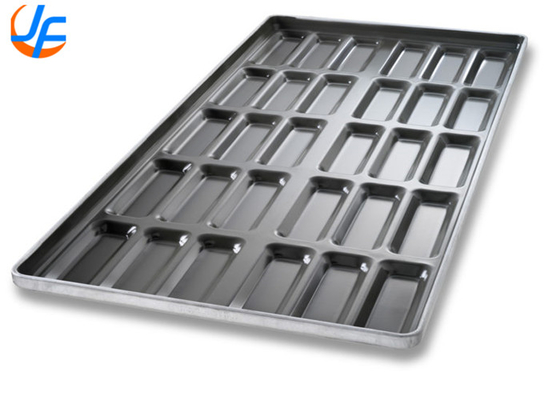 RK Bakeware China Foodservice 41053 Chicago Acero acristalado metálico aluminizado de extremo contundente bandeja de hoagie bun