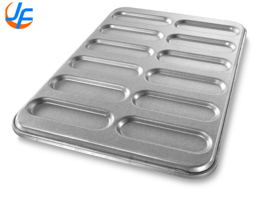 RK Bakeware China Foodservice 22100 Envidrazado de Nueva Inglaterra Aluminizado de acero Hot Dog Pan Pan bandeja