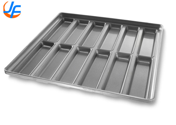 RK Bakeware China Foodservice 22100 Envidrazado de Nueva Inglaterra Aluminizado de acero Hot Dog Pan Pan bandeja