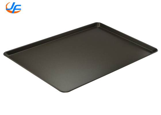 RK Bakeware China Foodservice Telfon Nonstick 600 * 400mm alambre en la llanta de horneado de aluminio