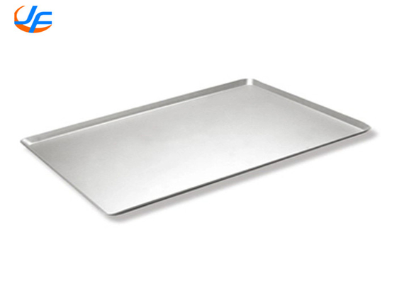 RK Bakeware China Foodservice Telfon Nonstick 600 * 400mm alambre en la llanta de horneado de aluminio