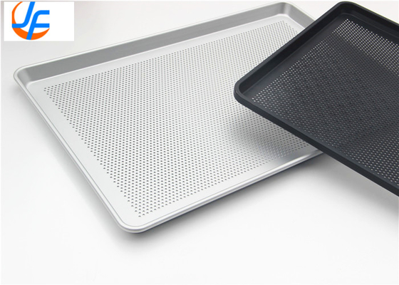 RK Bakeware China Foodservice bandejas de horneado perforadas de aluminio, 600 x 400 mm bandejas de aluminio