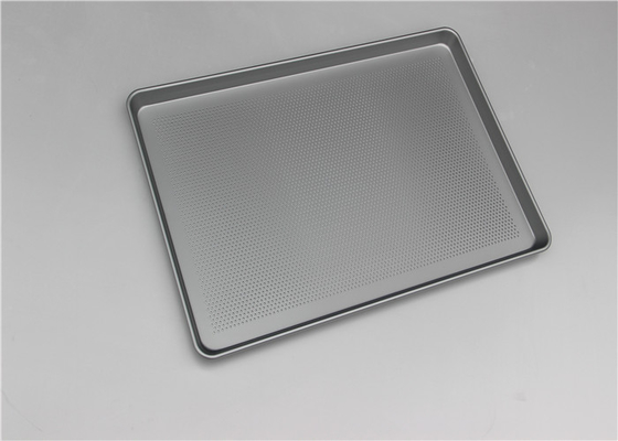RK Bakeware China Foodservice bandejas de horneado perforadas de aluminio, 600 x 400 mm bandejas de aluminio