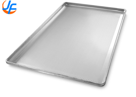 RK Bakeware China Foodservice bandeja de horneado de aluminio / bandeja de horneado recubierta de no adhesivo de teléfono