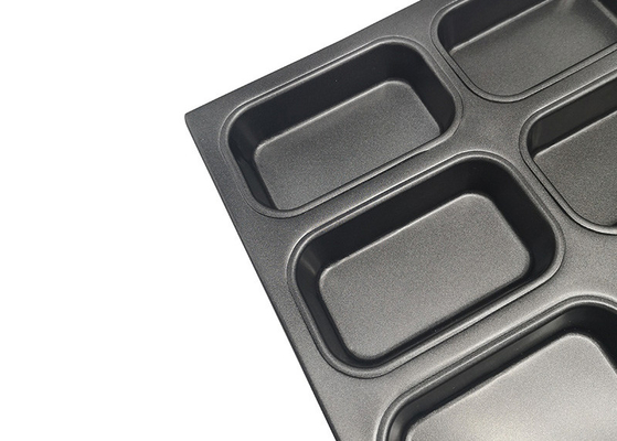 RK Bakeware China Servicio de alimentos No adhesivo Rectángulo cuadrado bandeja para hornear pasteles industriales