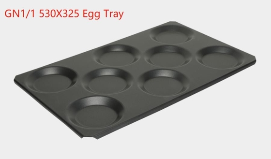 RK Bakeware China Rational Combi Oven Use GN1/1 Aluminio Gastronorm bandeja de horneado de huevos sartén sin pegamento