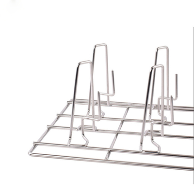 RK Bakeware China Foodservice Gn1/1 Combi Horno de acero inoxidable Pollo a la parrilla y bastidor de espigas