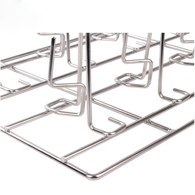RK Bakeware China Foodservice Gn1/1 Combi Horno de acero inoxidable Pollo a la parrilla y bastidor de espigas