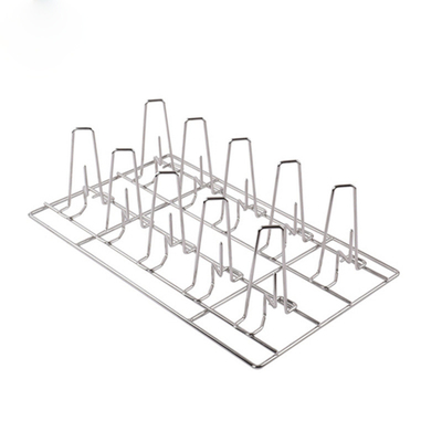 RK Bakeware China Foodservice Gn1/1 Combi Horno de acero inoxidable Pollo a la parrilla y bastidor de espigas