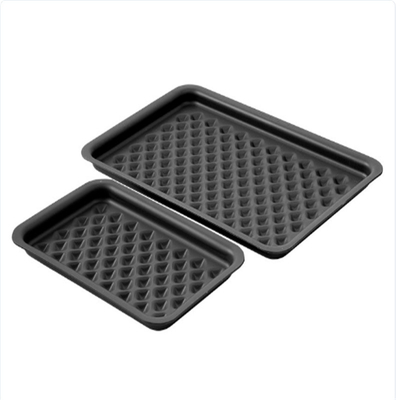 RK Bakeware China Servicio de alimentos No adhesivo de aluminio Diamante Grill Pan