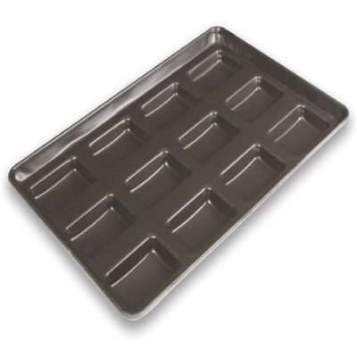 RK Bakeware China Foodservice NSF 4 pulgadas 4.5 pulgadas 6 pulgadas Hot Dog Bun Pan Hot Dog Muele de Pan