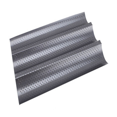 RK Bakeware China Foodservice NSF Aluminio sin adhesivo Perforado Baguette