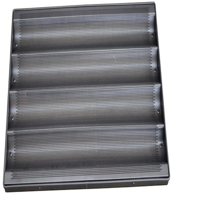 RK Bakeware China Foodservice NSF Nonstick 6 filas bandeja de baguette bandeja de pan de hornear moho de pan francés