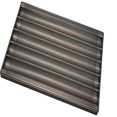RK Bakeware China Foodservice NSF Perforado de aluminio sin adhesivo bandeja de baguette francesa