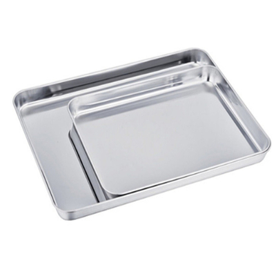 RK Bakeware China Foodservice NSF 18X26 pulgadas 600X400 Aluminio Hoja de pan de hornear bandeja