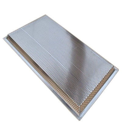 RK Bakeware China Foodservice NSF Personalizado 4 lados perforados 304 Acero inoxidable bandeja seca